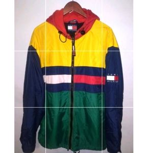 Tommy Hilfiger Authentic Sailing Gear jacket men's puffer jacket deadstock